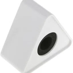 ATORSE 12xABS Injection Molding Triangular Microphone Station -White-picture-18