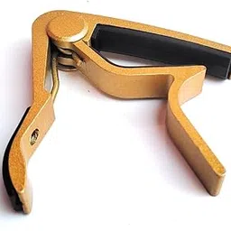 K3 Musical Golden Colour Z Type Trigger Metal Capo For Guitar,Ukulele, Bass Guitar, Classical Guitar, Electric Guitar-picture-20