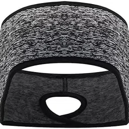 Future Tabs Warmers Headband for Women - Grey | Running Ponytail Headband Earmuff for Gym, Jogging and Outdoor Fitness Activity - Pack of 1-picture-46