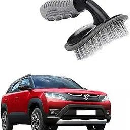 Strong Car Tire and Rim Cleaning Brush Suitable for Maruti Suzuki Brezza 2022-picture-34