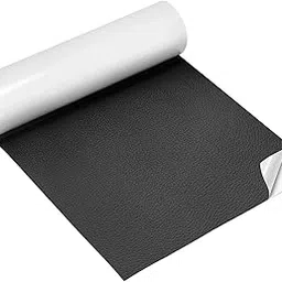 Viqehaa Leather Repair Tape Kit for Repairing Furniture Handbags Purses Car Seats (Black Lether pach 12 * 48)-picture-14