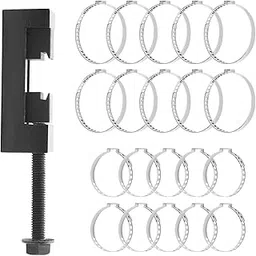 CV Boot Clamp Pliers, CV Axle Boot clamp Tool with 20 PCS 304 Stainless Steel Single Ear Hose Clamp, Drive Shaft Clamping Tool Compatible with Most Cars-picture-11