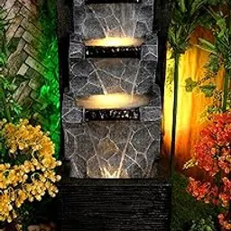 Wall Back Water Fountain for Indoor and Outdoor by Plumsville-picture-38