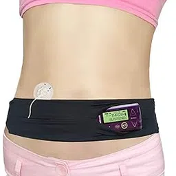 Kids Diabetic Belt, T1D Children Insulin Pump Holder, Type 1 Diabetes Adjustable Waist Band Medical Devices Accessories for Dexcom, T-Slim, EpiPens, Girls, Boys-image-14