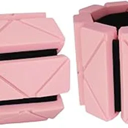 MERISHOPP 2 Pieces Wrist Weights Adults Ankle Weights for Running Pilates Bodybuilding Pink-picture-19