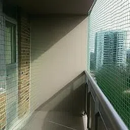 Pigeon Nets for Balconies (10 * 10 Ft, Green), Anti Bird Control Net, Heavy Duty HDPE Mesh Net for Balconies, Installation Kit Included-image-30