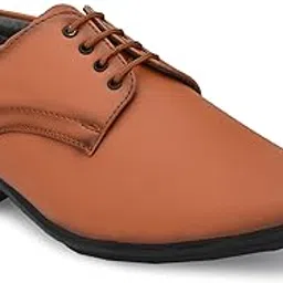leepeeter Men's Shoes Formal Style Comfortable Laceups for Men,Shoes for Man, Brown,tan-picture-28