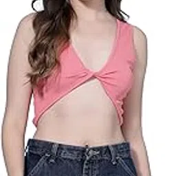 OOMPH! Crop Tops for Women, Yellow - mt577-picture-15