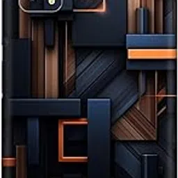 Mobotize Premium Printed Mobile Back Skin Sticker Compatible for Vivo iQOO Z3 (5G) with Easy and Self Installation Kit (Crystal Blocks - Design-12)-picture-17