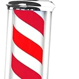SAZ DEKOR® Barber Pole Light Rainproof Barber Shop Rotating Light For Business Activity Red White 38Cm-picture-11