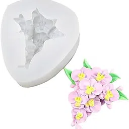 Skytail Orchid Flower Silicone Candle Mould for Chocolate Fondant Candy Cake Decoration Cupcake Topper Jelly Dessert Wax Melts Soap Bath Bomb Floral Carnation Resin Craft Jewelry Mold-picture-27