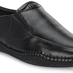 octa marc Men's Genuine Leather Loafer Shoe-picture-36
