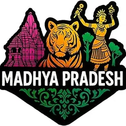 REGALOCASILA Madhya Pradesh Souvenir Fridge Magnet 8 cm Laser Cut Engineered Wood Strong Magnetic Glossy Tiger Temple Tribal Dance Travel Collectible Kitchen Decor Whiteboard Magnet Made in India-image-44