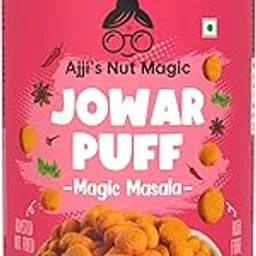 Ajji's Nut Magic Jowar Puff Magic Masala | Healthy Millet Snacks | Healthy Slow Roasted Tasty Snacks | Puffed Kernels | Ready to Eat | No Palm Oil | 0 Preservatives | Naturally Gluten Free | No added Sugar, No Trans-Fat | Savory Snack, Crunchy & Flavorful (Pack of 1)-120g-picture-31