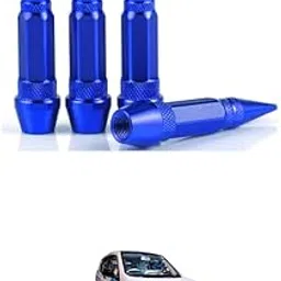 LOVMOTO 4PCS Spiked Shape Tire Valve Stem Caps, Aluminum Car Air Stem Cap, Universal Tire Valve Stem Covers for Cars, SUV, Trucks, Bikes, Motorcycles Comfortable with E2-0 N-XT-picture-19