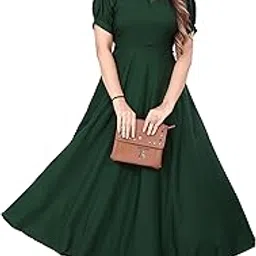 qena ALINE MAXI FOR WOMEN IN GREEN COLOR-picture-14