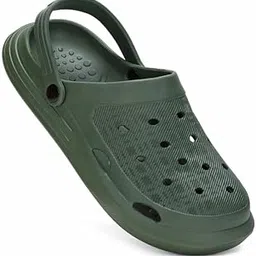 paragon K10918G Stylish Clogs for Men | Water Ressistant, Lightweight, Comfortable, Durable Clogs with Adjustable Heel Strap | Easy Wash | Ideal for Outdoor Use image 1