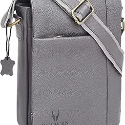 wildhorn Genuine Leather Sling Bag for Men – Stylish, Spacious, and Durable Crossbody Bag for Daily Use & Travel | Adjustable Strap | 1-Year Warranty-picture-17
