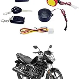 RKPSP 12V Waterproof Two Way Security Alarm Kit System,Remote Control Engine Start Keyless Anti-Theft Two Wheeler(Bike,Motorcycles and Scooters) Alarm for Unicorn-picture-21
