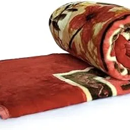 Mink Blanket Single Bed Super Soft Light Weight Warm Blanket Floral Design Multi Colour 60×84 Inches, Pack of 1-picture-12