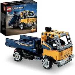 LEGO Technic Dump Truck 42147 Building Toy Set for Kids Aged 7+ Who Love Construction Toys-image-14