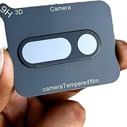 WonRia® Pack 1- Back Camera Lens Protector for Nothing Phone 3A | Nothing 3A 5G Camera Lens Protector Guard [3D Premium] - Black-image-50