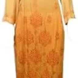 Chikankari Hand Embroidered Kurti |Size -44|-image-15