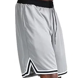 dress cici Fashion Striped Basketball Shorts for Men, Quick Dry Basketball Shorts With Pockets, Side Open, Drawstring inside-picture-14