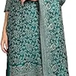 jayri Women's Cottswool Unstitched Kurta & Palazzo Kani Jamawar Design Suit Material with Shawl for Winter-picture-21