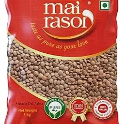 MAI RASOI Kali Masoor Whole/Sabut Unpolished 1Kg Pouch-picture-13