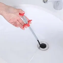 BAZPUR MART® Powerful Spring Pipe Dredger for Kitchen & Bathroom Sinks - Unclog Drains Fast, Easy Sewer Cleaning Hook Tool-image-18