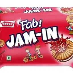 Parle Fab Jam-In Mixed Fruit Sandwich Biscuits, 495G - Flavoured, Strawberry-picture-23