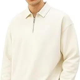 maniac ||Mens|| Plain|| Polo Neck ||Full Sleeve||Cotton ||Fleece Sweatshirt-picture-20