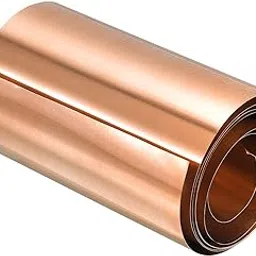 uxcell Copper Sheet Roll, 2000mm x 100mm x 0.1mm 99.9% Pure Copper Strip Metal Foil Plate for Electrical DIY Projects-picture-11