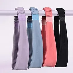 calandis CALANDIS™ Sweatband Elastic Anti Slip Breathable Outdoor Headband for Tennis Black | Womens Accessories-picture-11