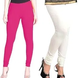 rose royale look chudidaar Leggings Combo for Girls and Women-Pink & Yellow-S (REL_FUL-3617_BAZ)-picture-31