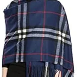 Winter warm Men & Women Casual Luxurious Premium Checkered Multi Check Pattern Winter Stoles Muffler Scarf Cum Scarves Woolen Men and Women Casual Soft And Warm-image-45