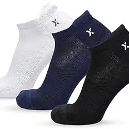 unaar Men's Low Cut Ankle Socks Pack | Bamboo Cushioned Sports Socks for Gym, Running, Walking-picture-18