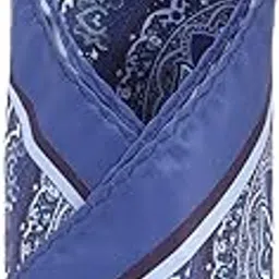 allen solly Men Polyester Blue Party Casual Style Pocket Square,Free Size-picture-28