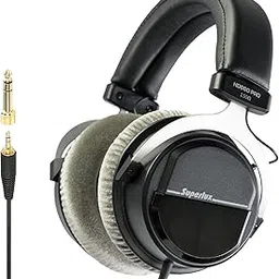 Superlux HD 660PRO, 150 ohms, Studio Recording Headphones Wired, Professional Closed-Back Headphones with 40mm Neodymium Drivers and Solid Bass, 3.5mm Jack for Recording Music, Podcast, and DJ Monitor-picture-52
