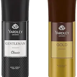 Yardley London Deodorant Spray For Men Gentleman And Gold Combo Pack 2 (150 Ml)-picture-53