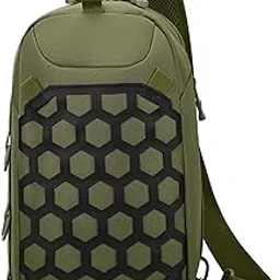 carry trip Men Tactical Style Bag With 1 Compartment 2 Pocket Tactical Bag For Hiking, Trekking & Travel/Hiking Bag/Tactical Bag/Sling Bag For Travel/Sling Bag/Crossbody Bag-picture-18