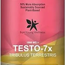 Testo-7x Testosterone Booster With Tribulus 1000mg & Ashwagandha 400mg Helps Build Muscle | Increase Strength | Energy (90 Tablets) (Pack of 1)-picture-35