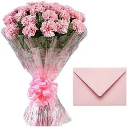 80 Rose Garden | Mothers Day Gift | Bunch of 18 Pink Fresh Flowers Bouquet | Mothers Day Greeting Card | Birthday & Anniversary Gift for Mom | Nextday Delivery-image-42