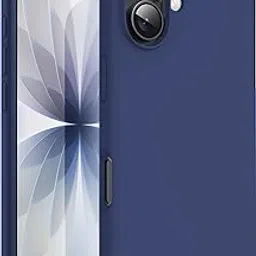 DIZORO Compatible with (iPhone 17 Case)(2025), Liquid Silicone 3 Layers Full Covered Soft Gel Rubber Phone Case,Shockproof Protective Cover with Anti-Scratch Microfiber Lining-Dark Blue-image-12