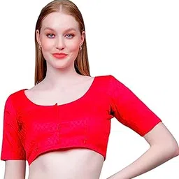 Feeding Blouses for Women Readymade | Maternity Cotton Blouse with Concealed YKK Zippers for Pre & Post Partum | Nursing Tunic for Sarees-image-17