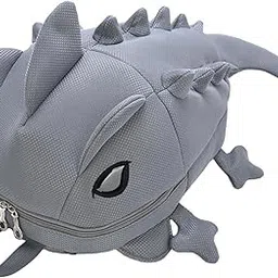 ™ Creative Backpack Stylish Funny Dinosaur Backpack for Teens Men Women Street Gray | Womens Handbags & Bags-image-14
