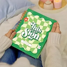 2025 Planner Organizer 245 Pages This is Your Sign (Undated) 4 Pages of Amazing Stickers 90 GSM Ivory Shade Papers & Gold Wire-O Binding| Freebies A6 Notebook & Transit Pouch-picture-64