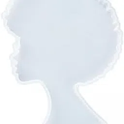 2xHead Beauty Coaster Mold Afro Silicone Resin Mold for DIY Coaster-picture-55