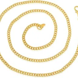 Micron Goldplated 22 Inch Fashion Jewellery chain for Men Women (CNBJ2298)-image-83